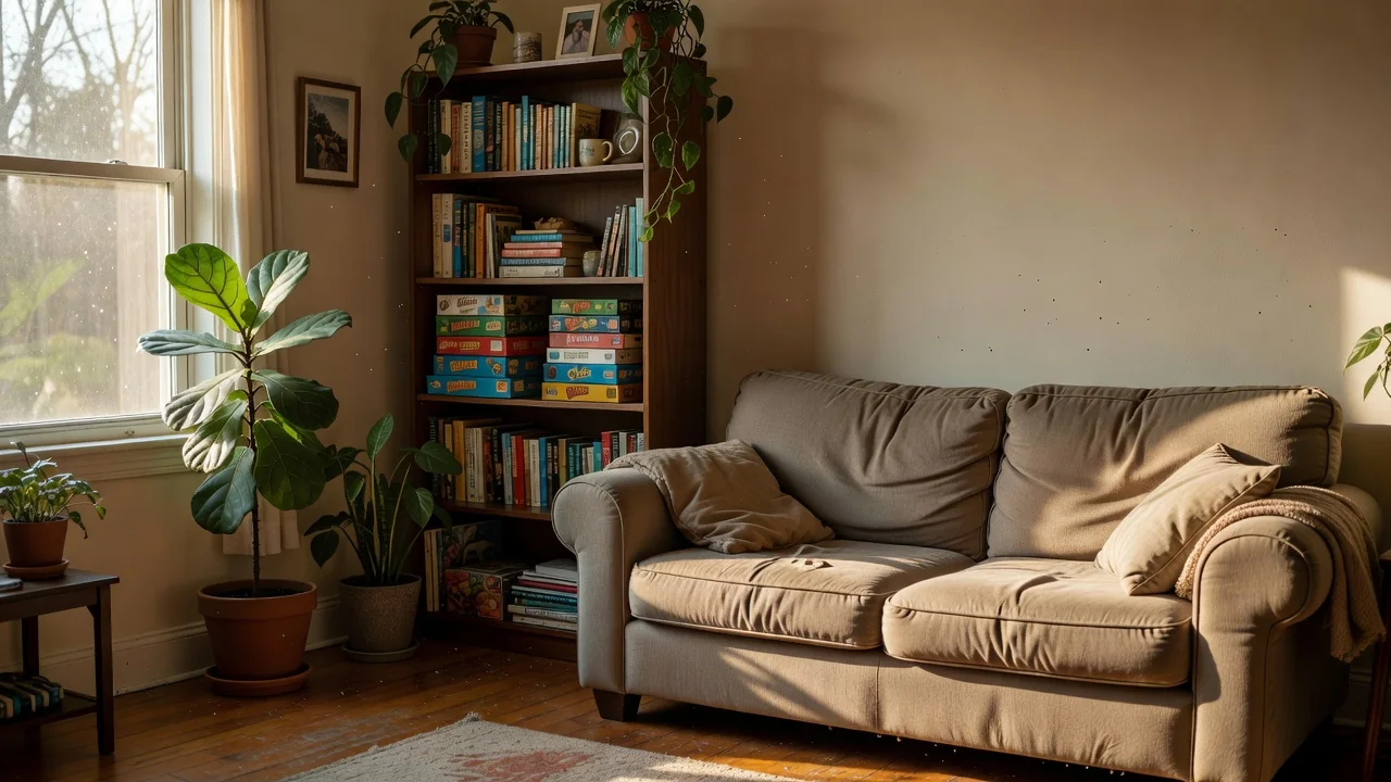 A modest shared house used as sober living residence